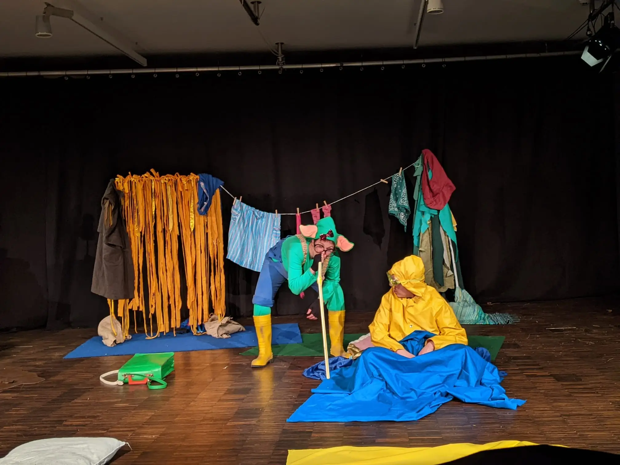 Toni, das grüne Schweinchen