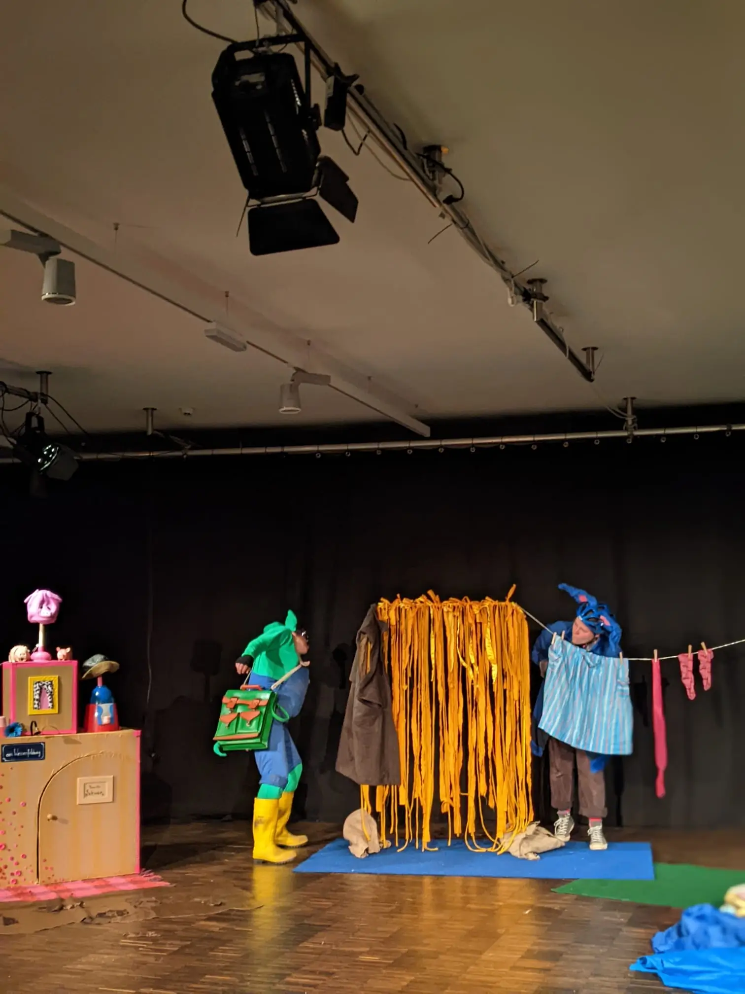 Toni, das grüne Schweinchen