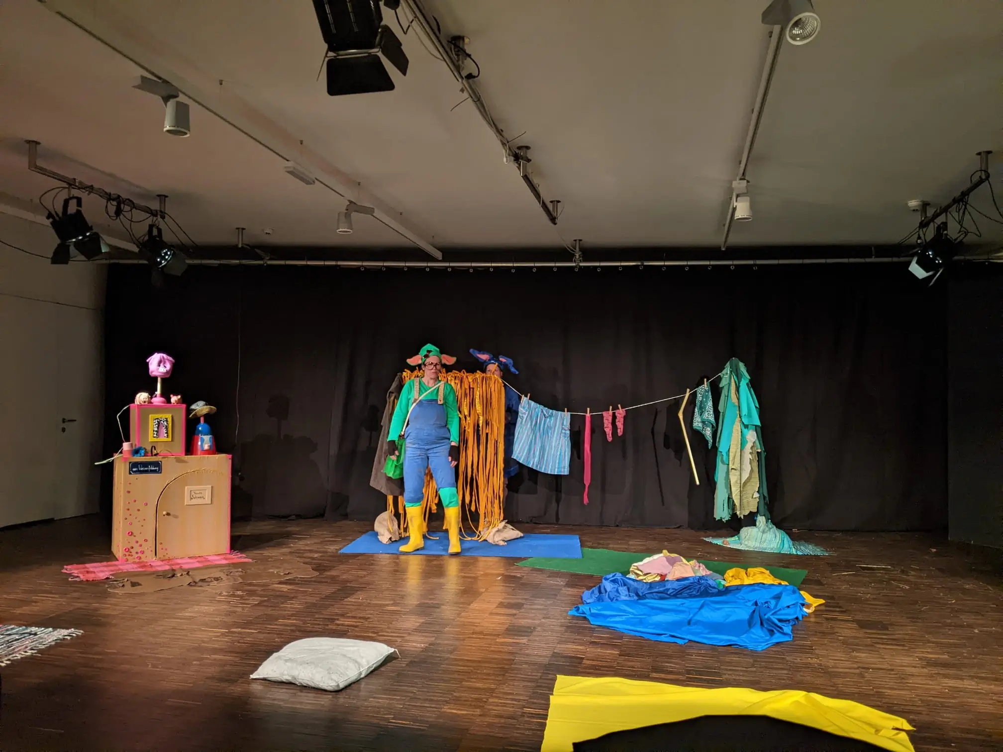 Toni, das grüne Schweinchen