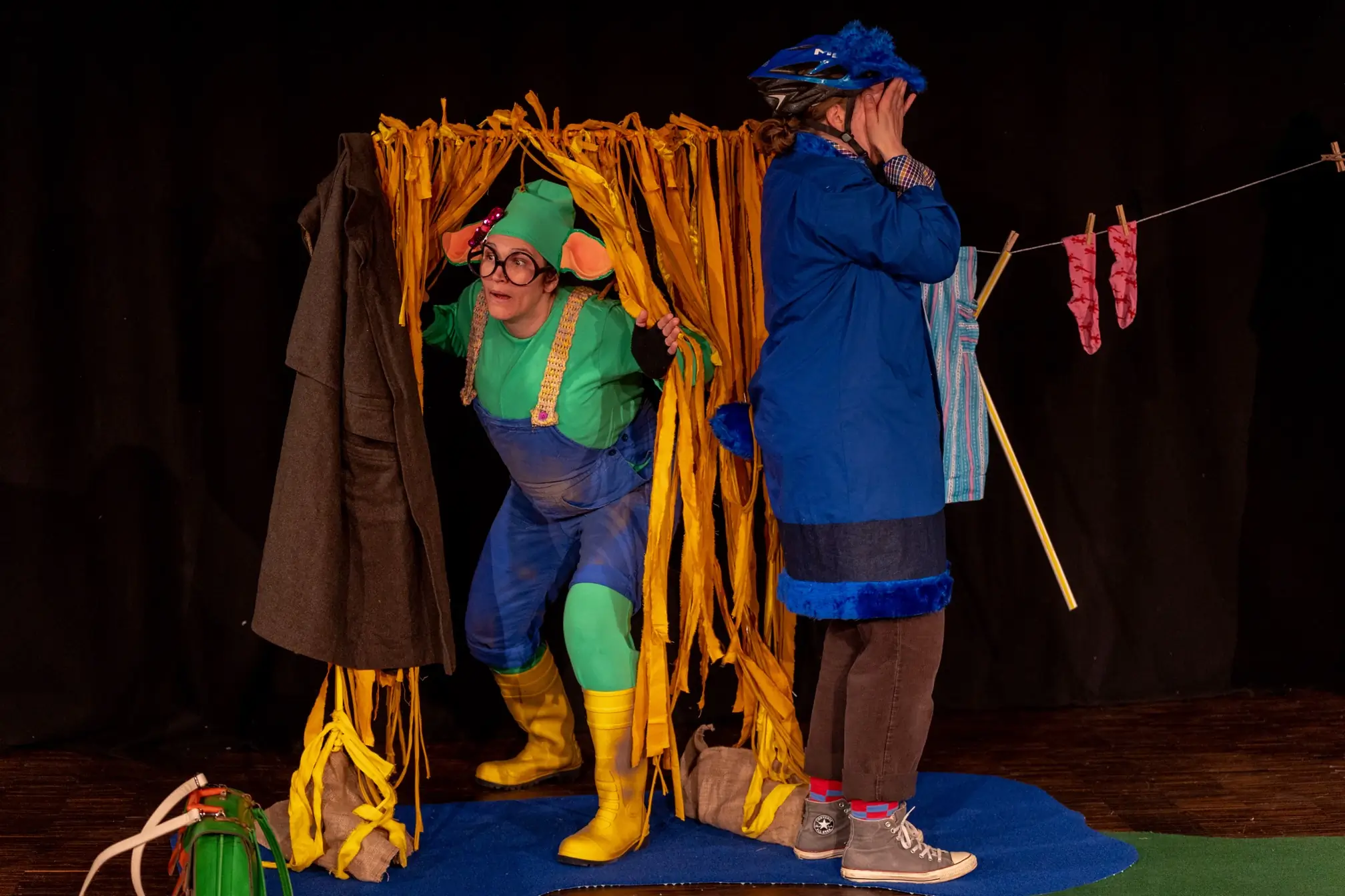 Toni, das grüne Schweinchen